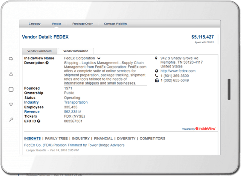 SpendHQ screenshot
