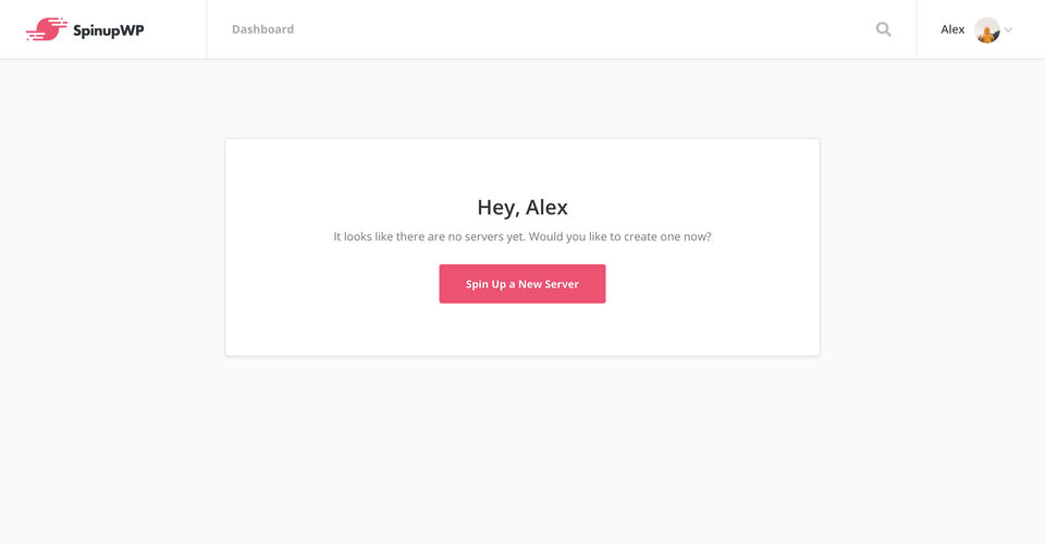 SpinupWP screenshot