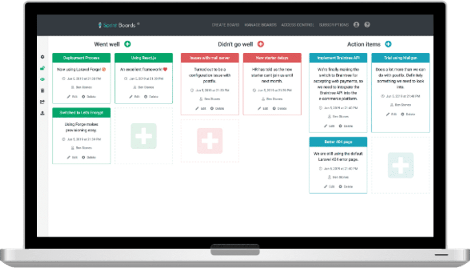 Sprint Boards screenshot 1