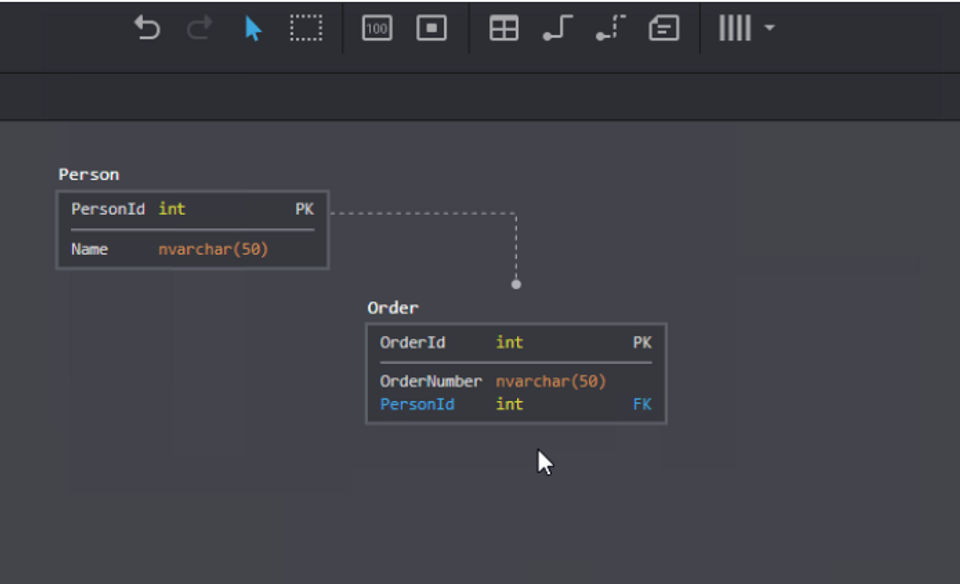 SqlDBM screenshot 1
