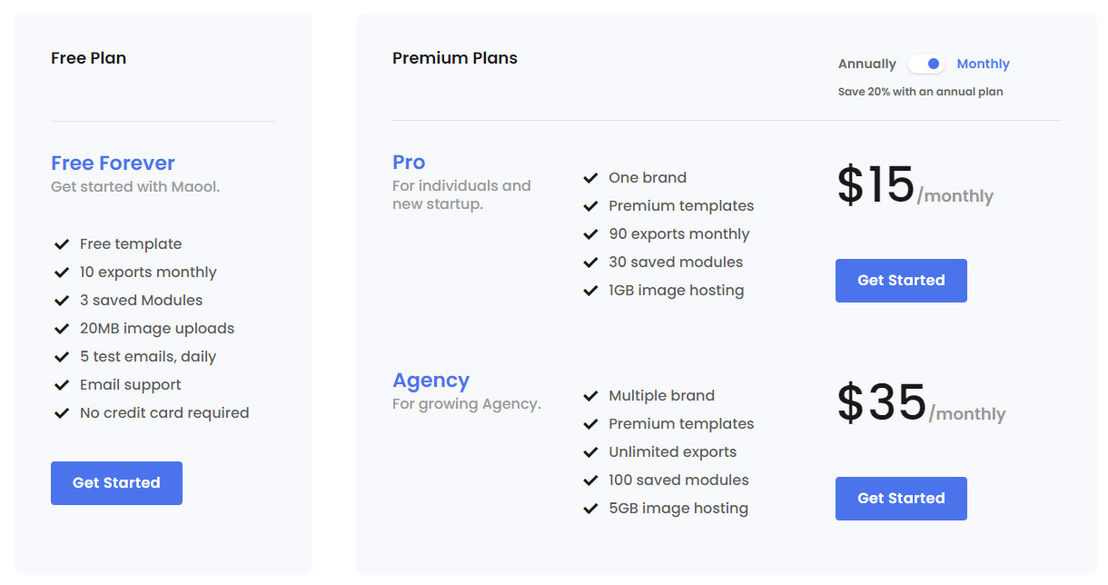 Starto pricing 1