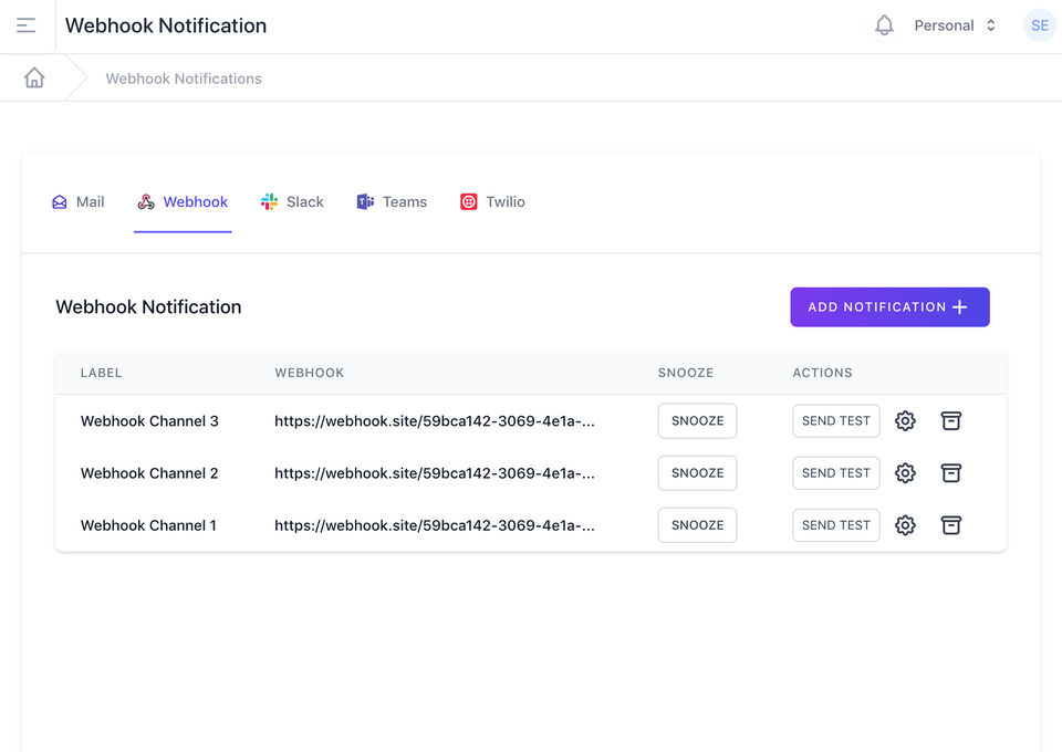 StatusPing screenshot 2