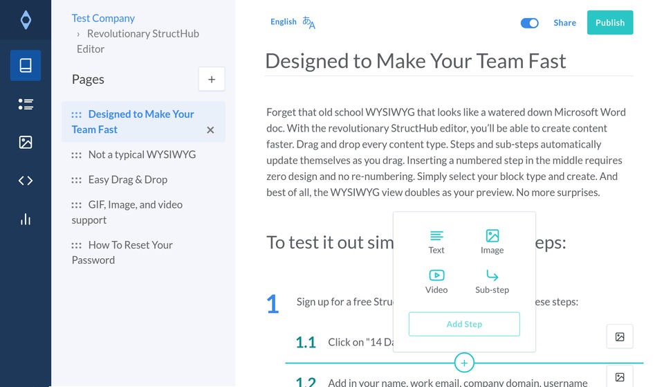 StructHub screenshot 2