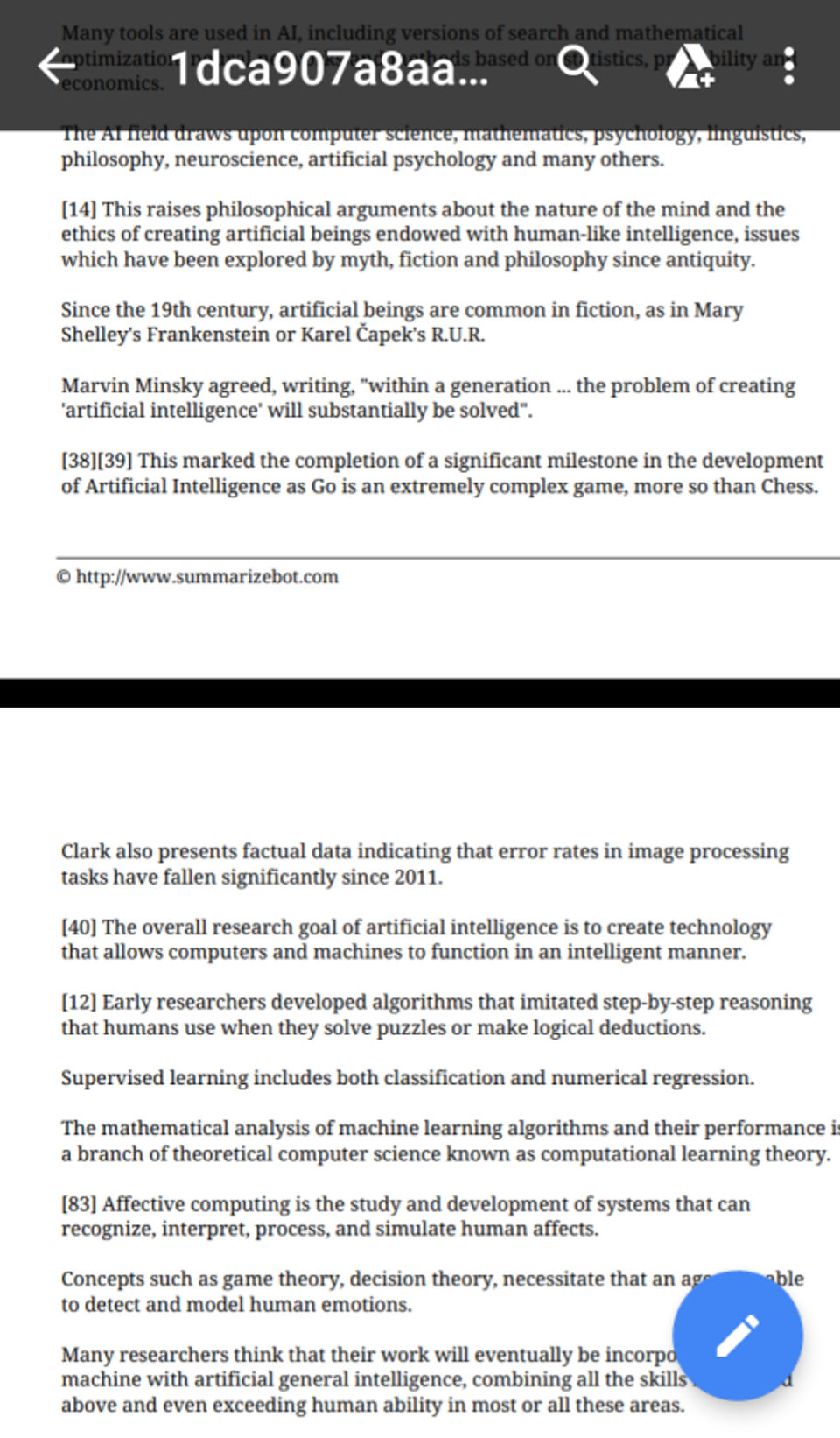 SummarizeBot screenshot 4