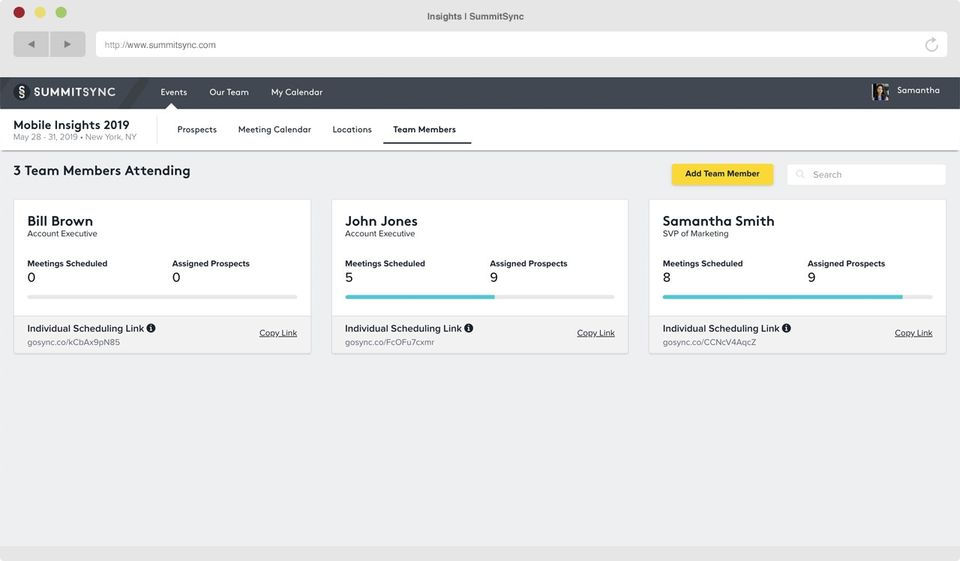 SummitSync screenshot 2