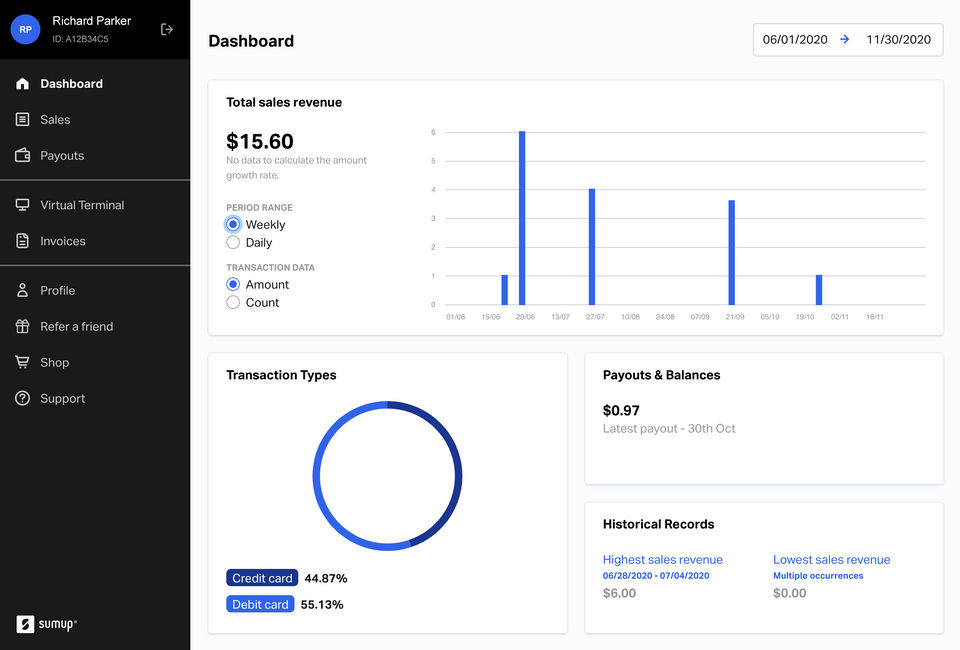 SumUp screenshot 1