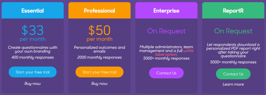 Survey Anyplace pricing 1