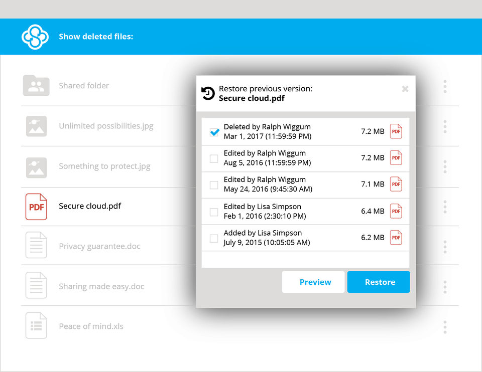 Sync.com screenshot 1