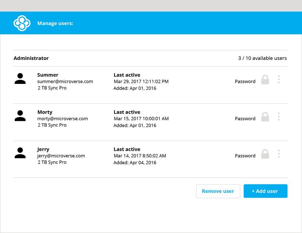 Sync.com screenshot 2