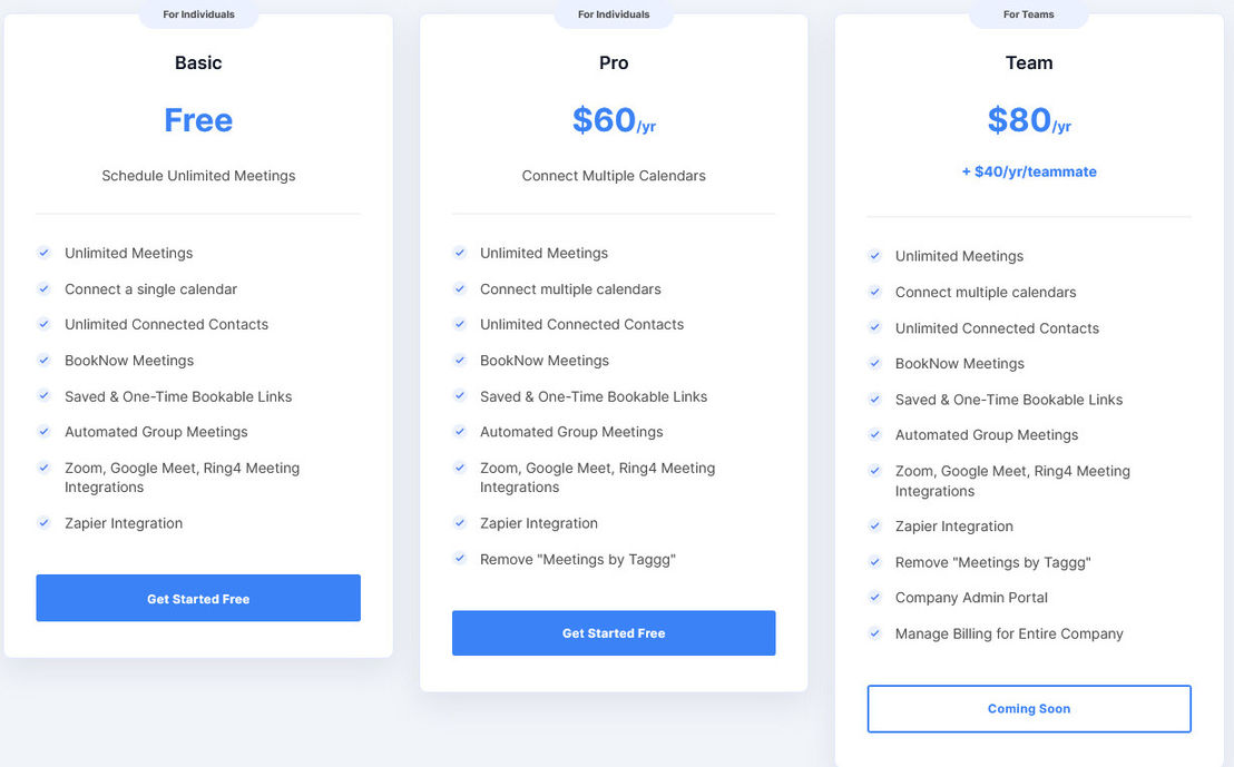 Taggg pricing 1