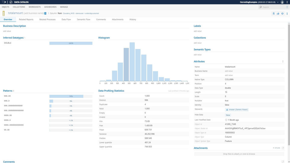 Talend Data Catalog screenshot 1