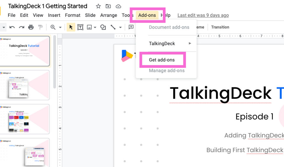 TalkingDeck screenshot 4