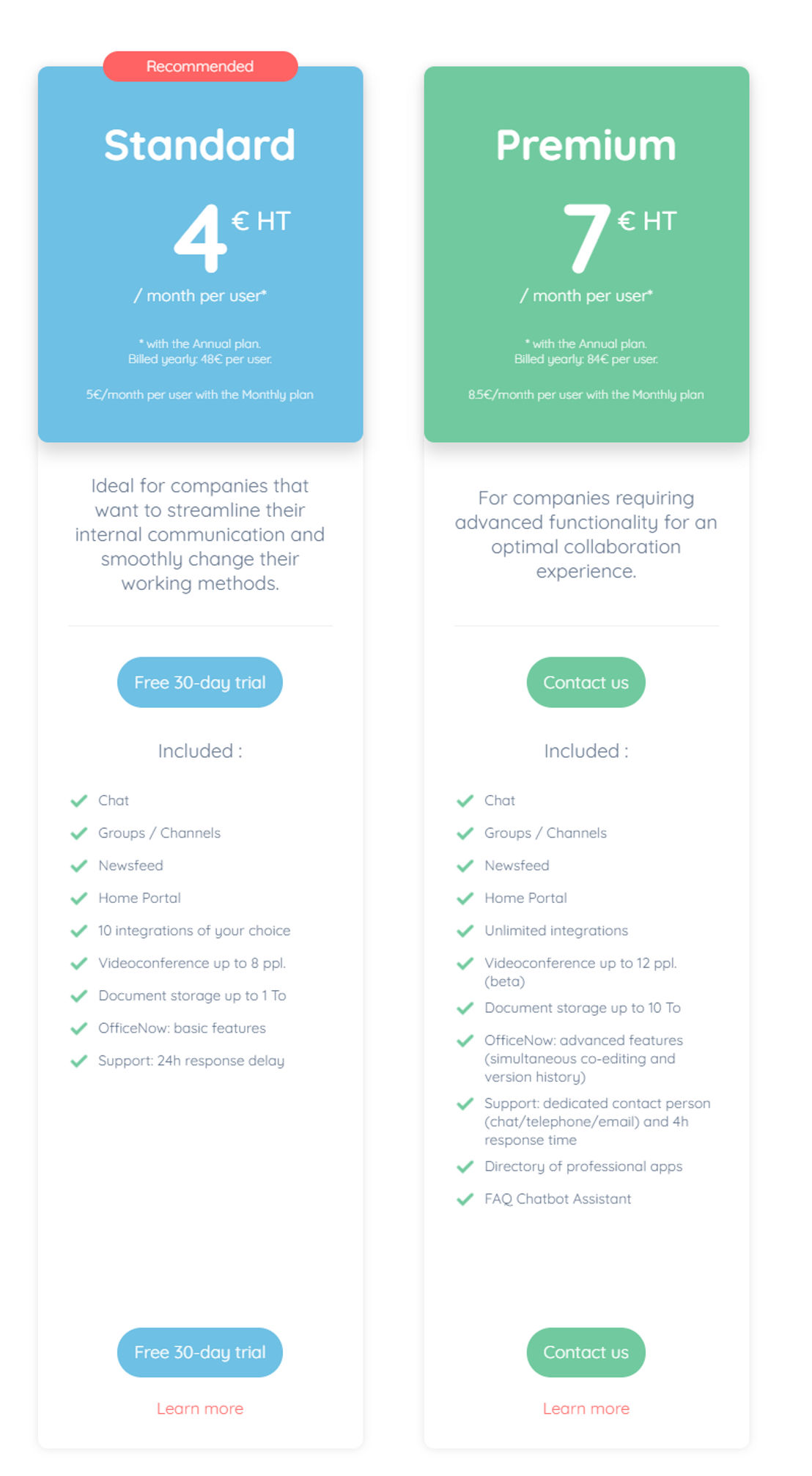 talkspirit screenshot 1