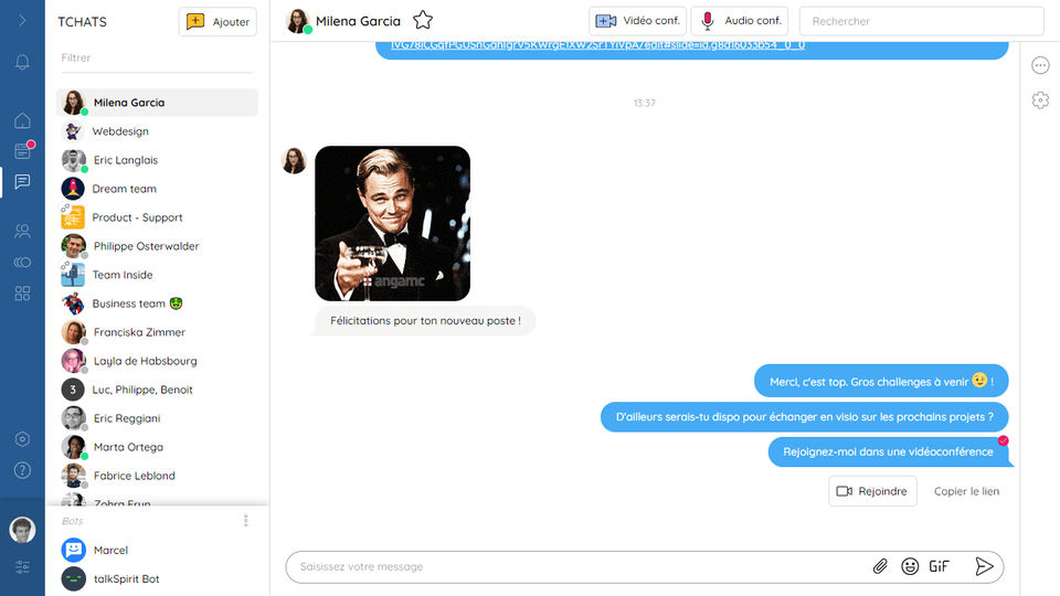 talkspirit screenshot 2