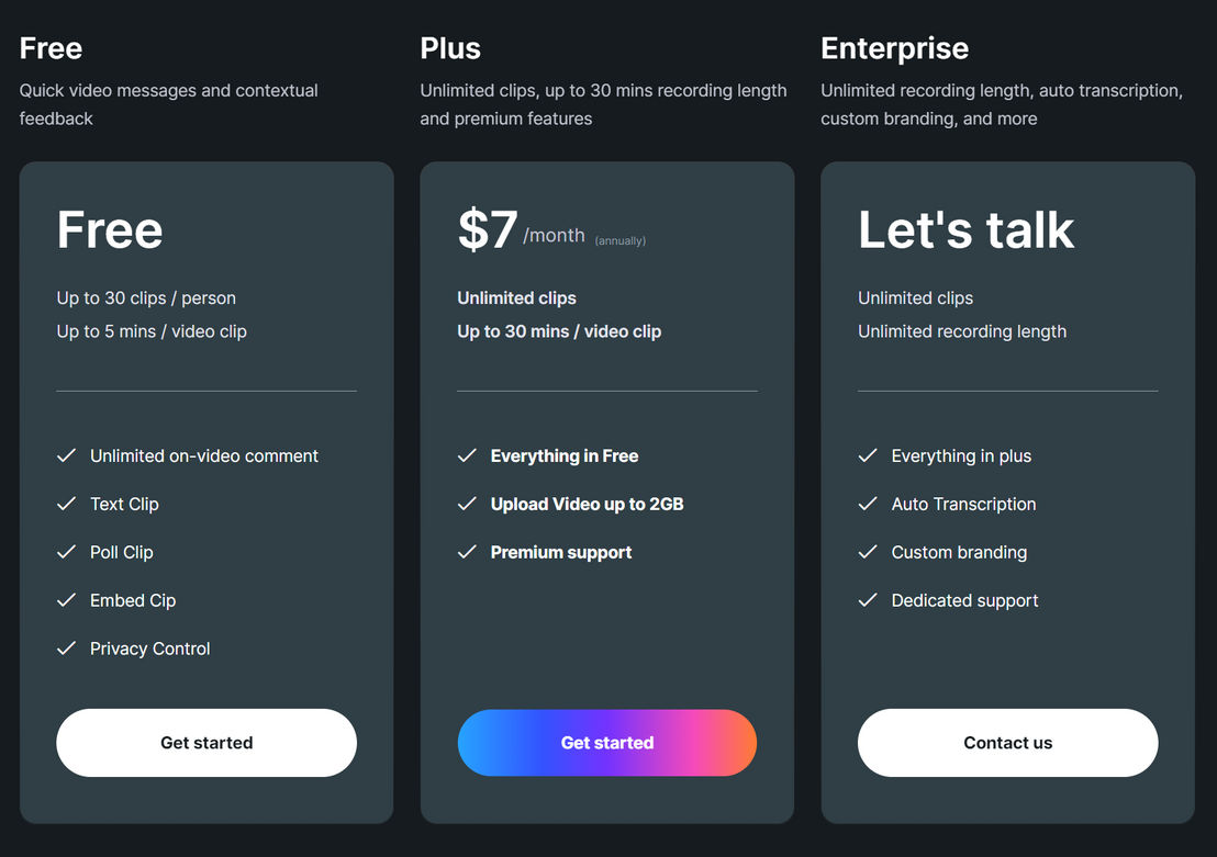 Tape pricing 1