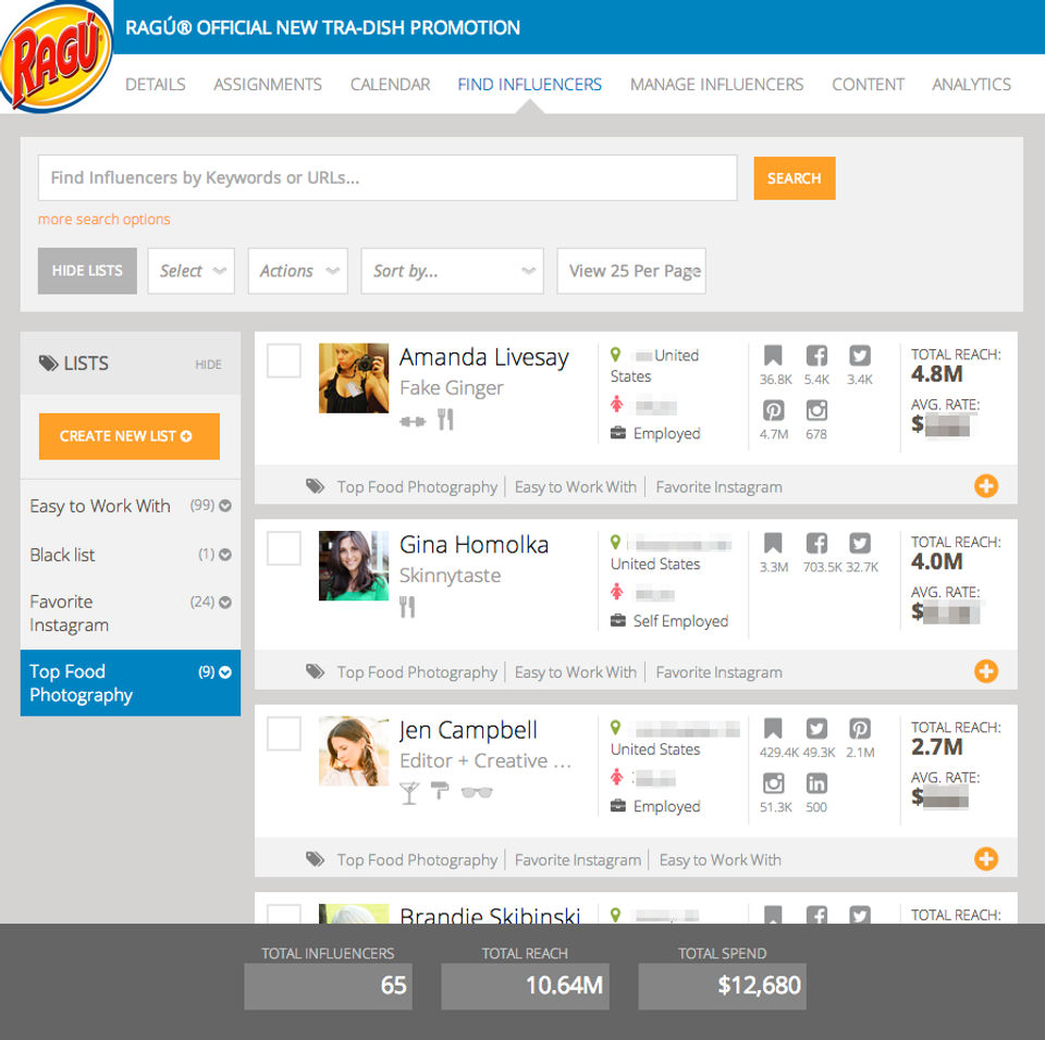 TapInfluence screenshot 3