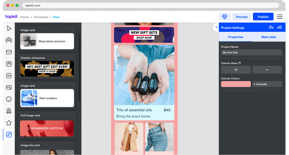 Tapkit screenshot 1