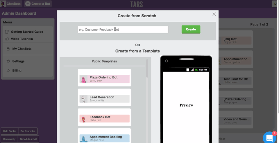 TARS screenshot 1