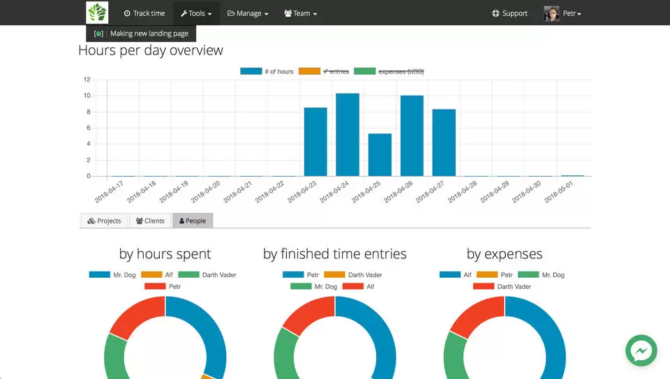 Tasklog Teams screenshot 4
