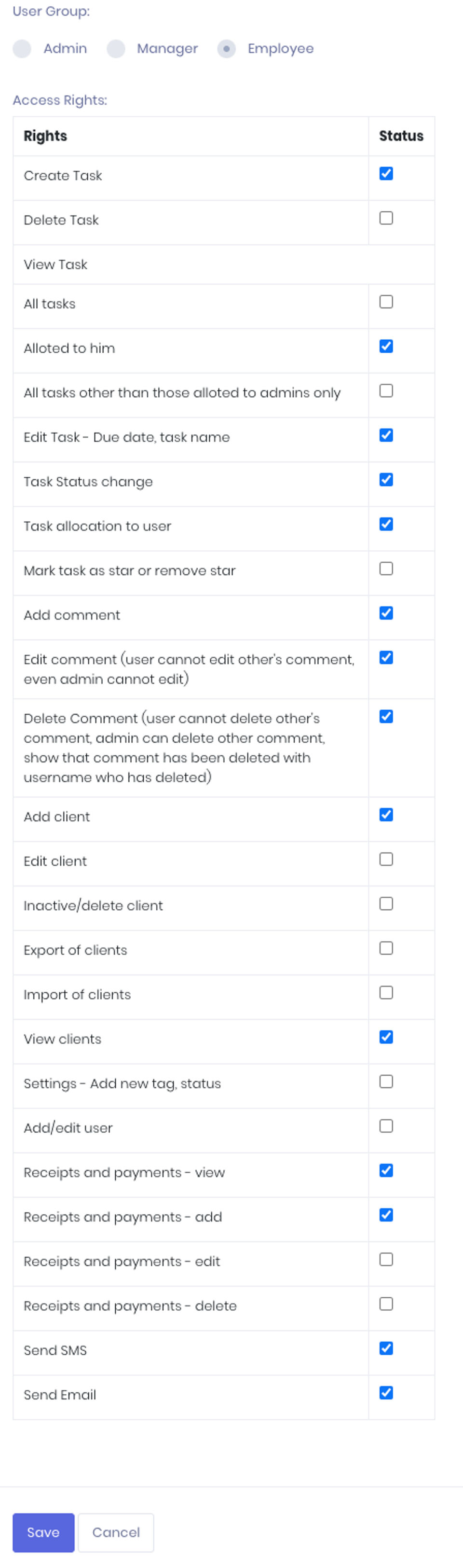 TaxAdda PMS screenshot 1