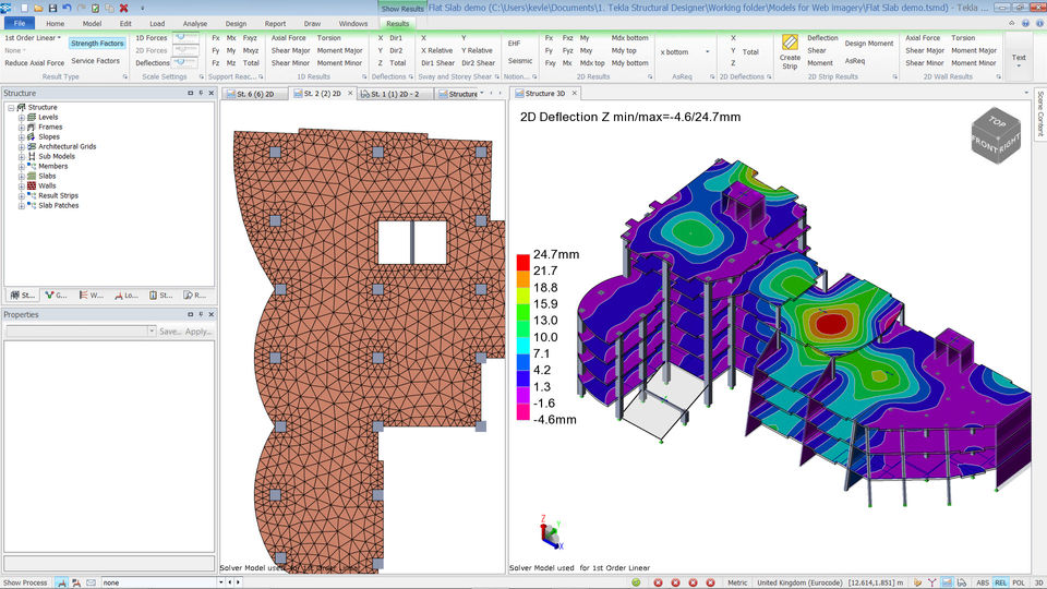 Tekla Structural Designer screenshot 1
