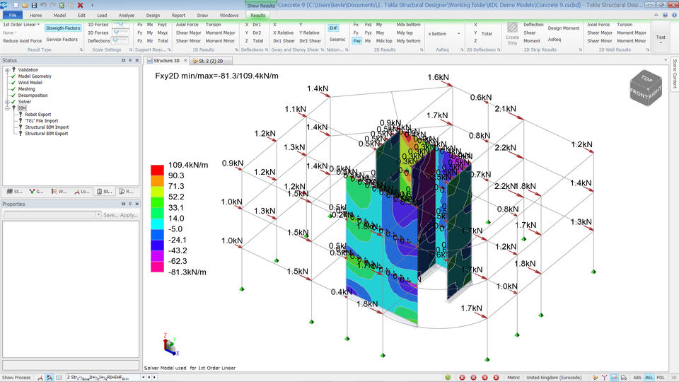 Tekla Structural Designer screenshot 3