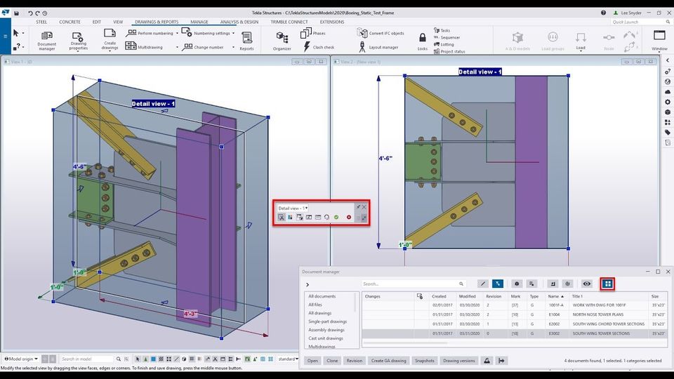 Tekla Structures screenshot 2