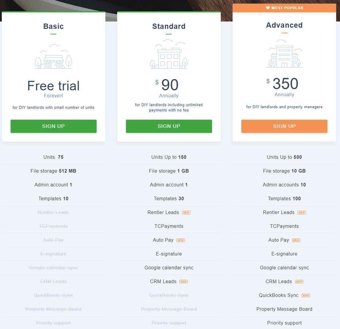 TenantCloud pricing 1