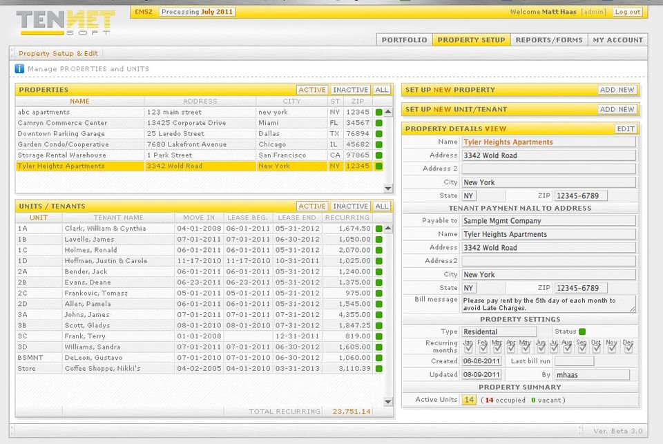 TENNETSoft screenshot 2