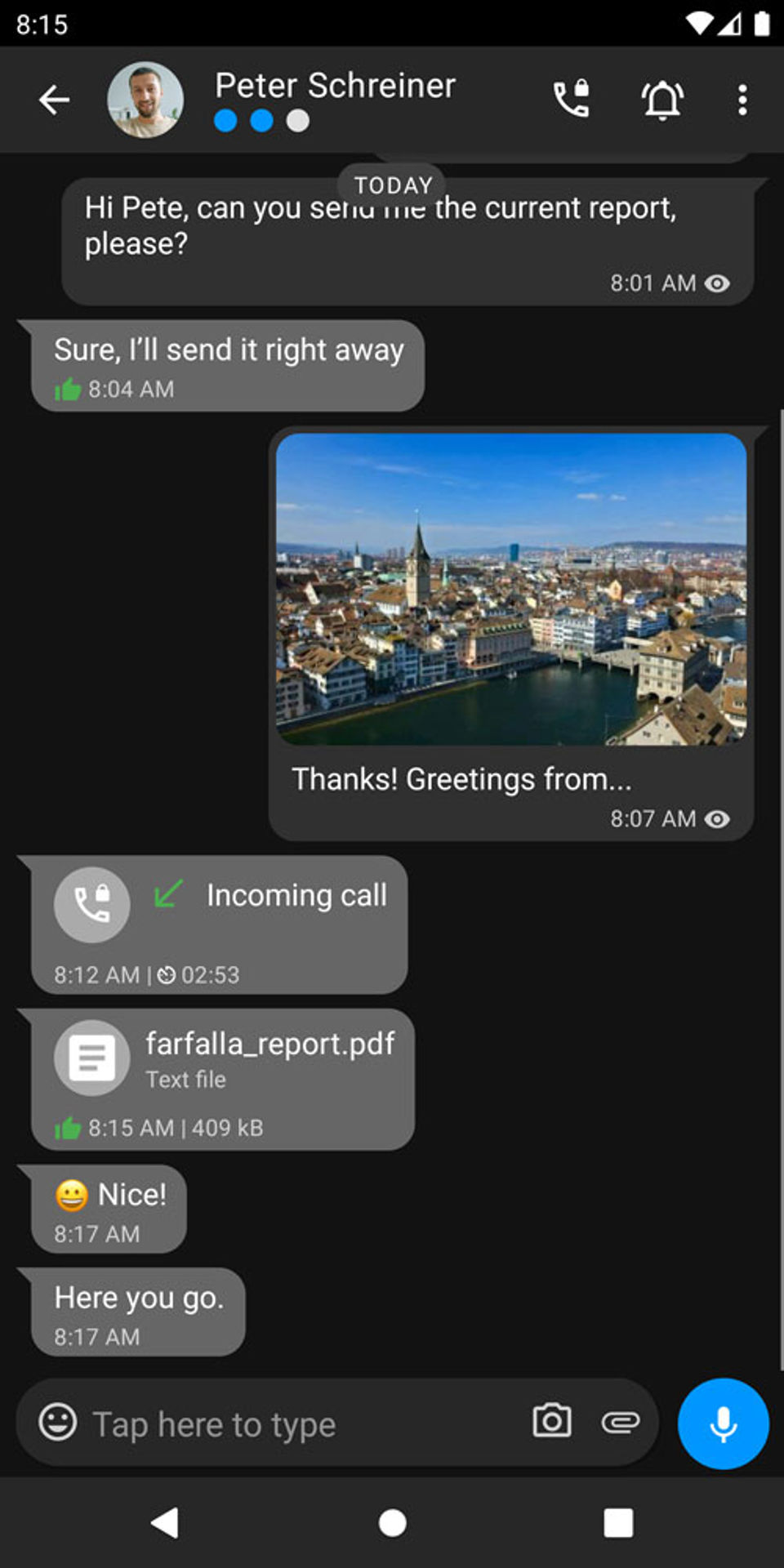 Threema Work screenshot 4