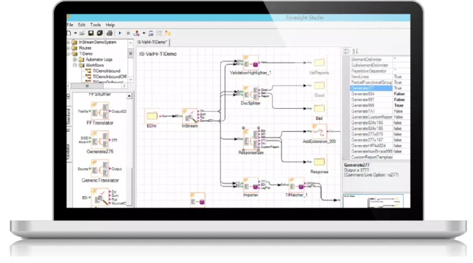 TIBCO Foresight screenshot