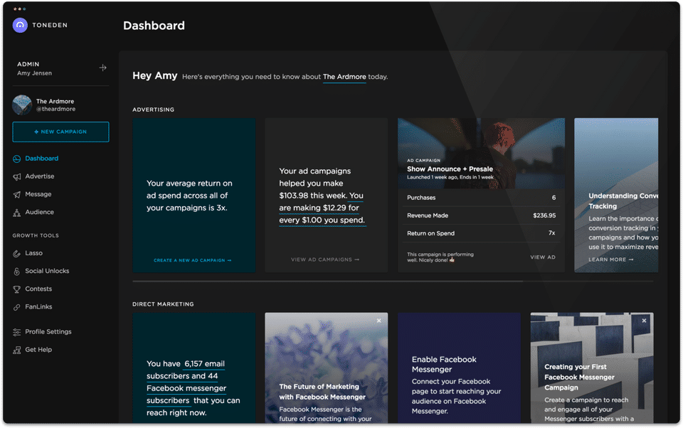 ToneDen screenshot 1