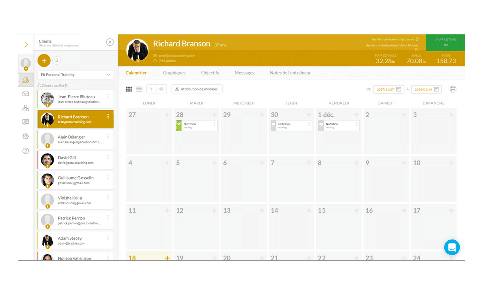 TotalCoaching screenshot