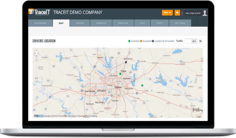 TraceIT screenshot 1