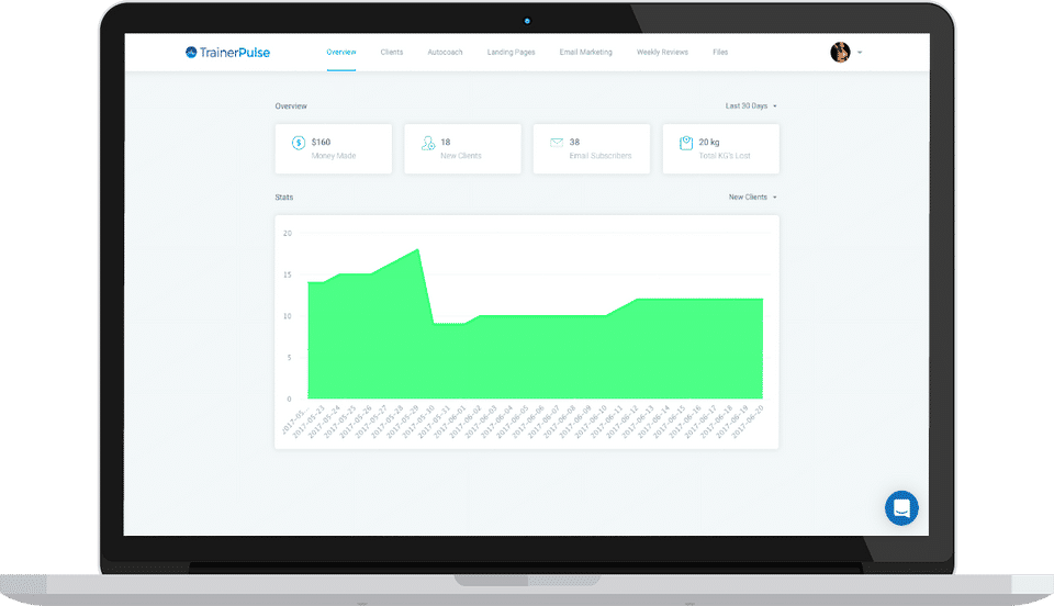 Trainer Pulse screenshot