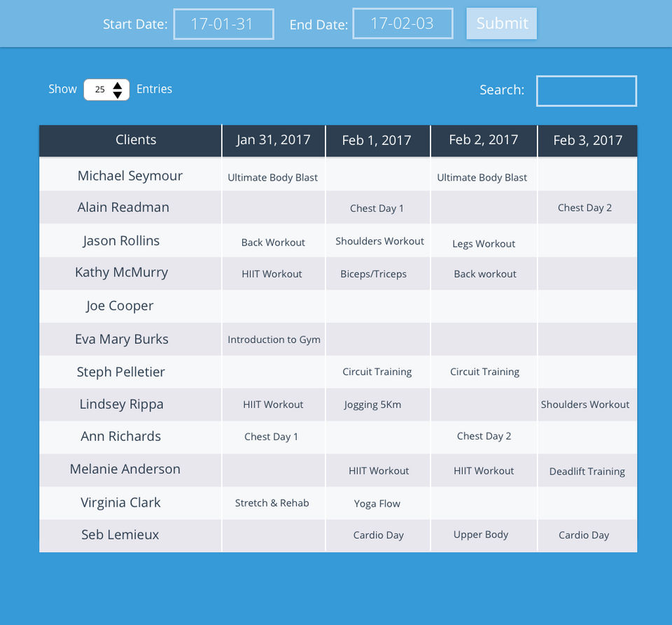 Trainer Workout screenshot 3