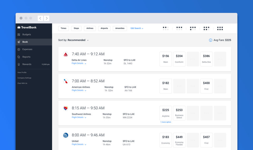 TravelBank screenshot 1