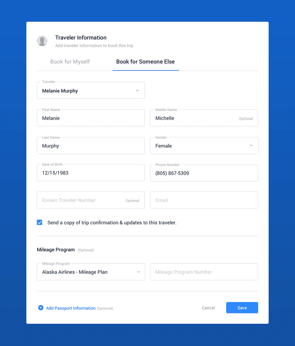 TravelBank screenshot 4