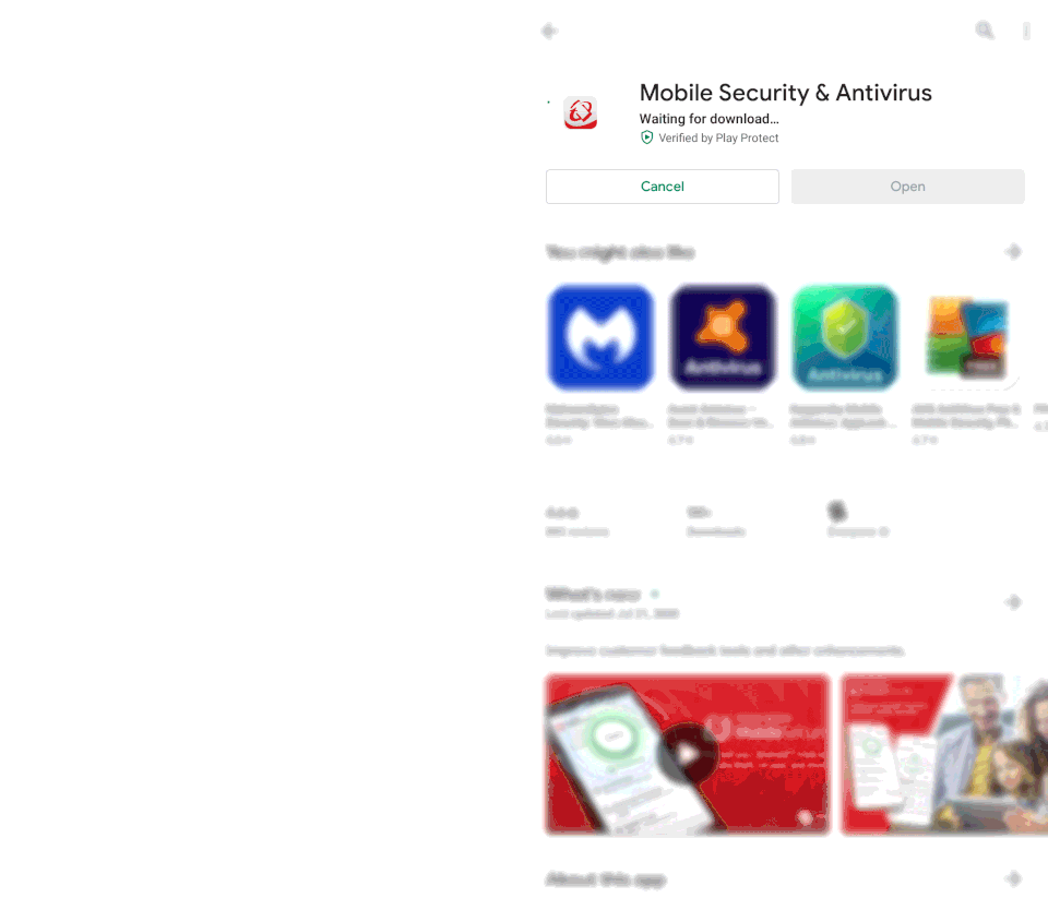 Trend Micro Mobile Security screenshot