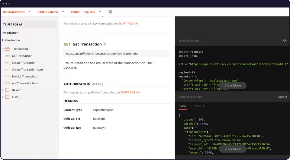 TRIFFT Loyalty Cloud screenshot