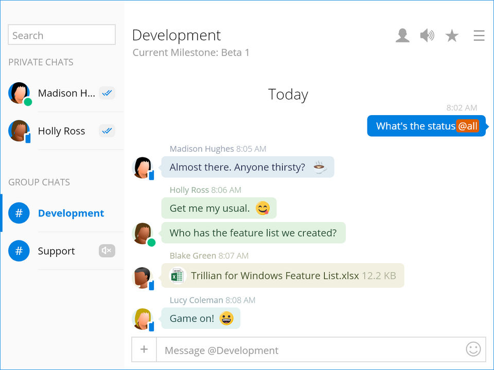 Trillian screenshot 4