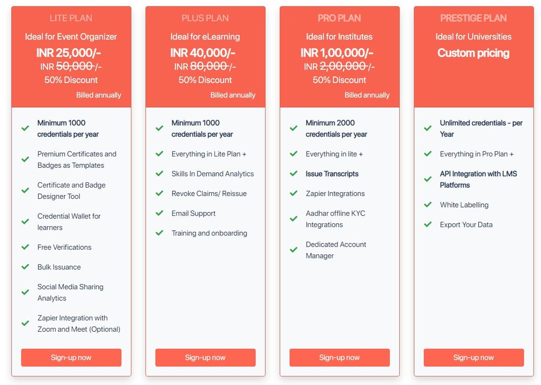 TruScholar pricing 1