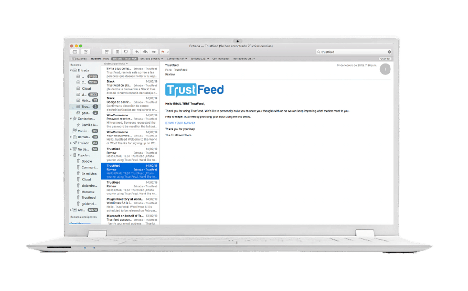 TrustFeed screenshot 1