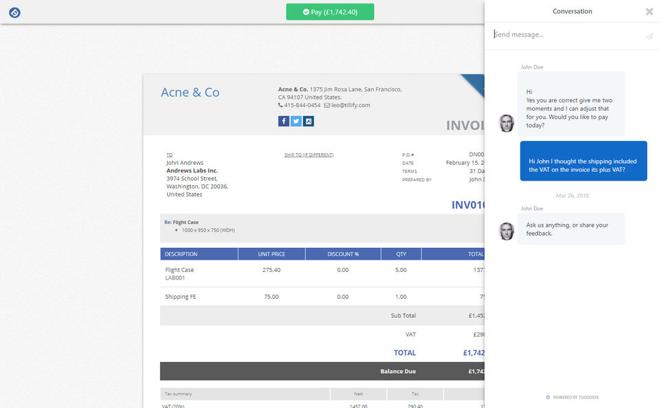 Tudodesk screenshot 4