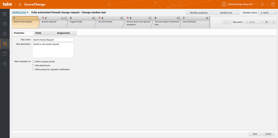 Tufin screenshot 3