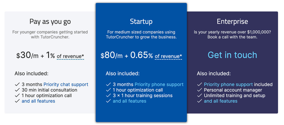 TutorCruncher pricing 1