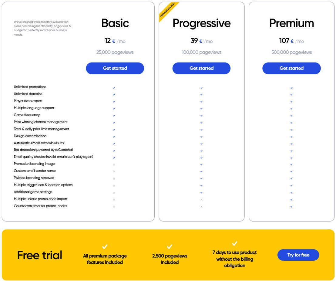 Twistoo screenshot 1