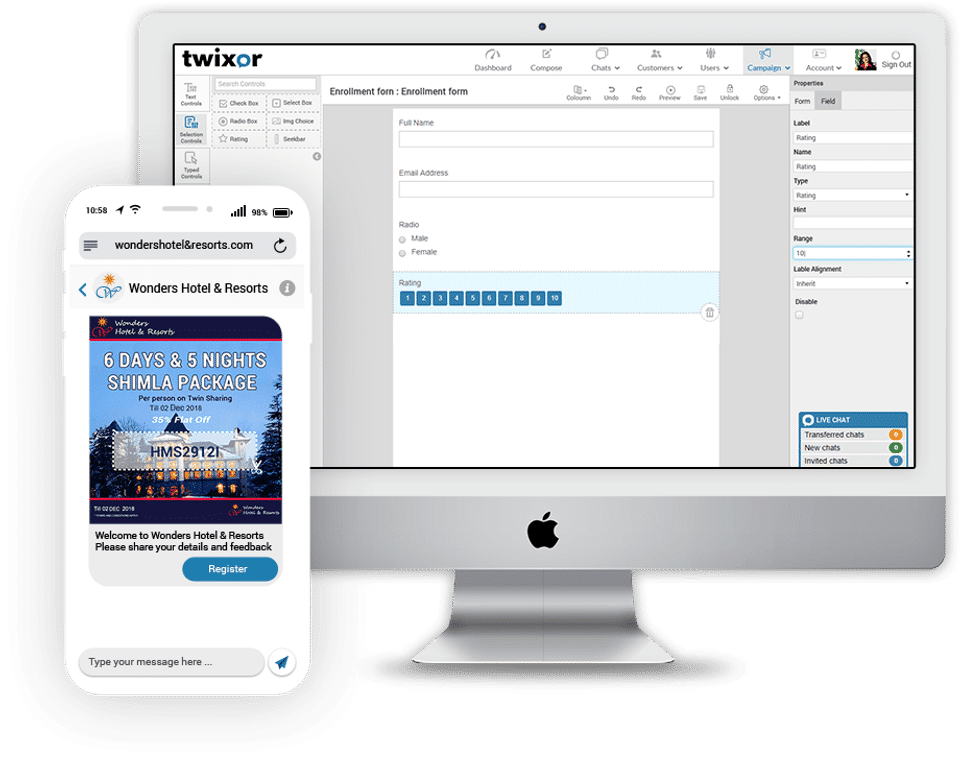 Twixor screenshot