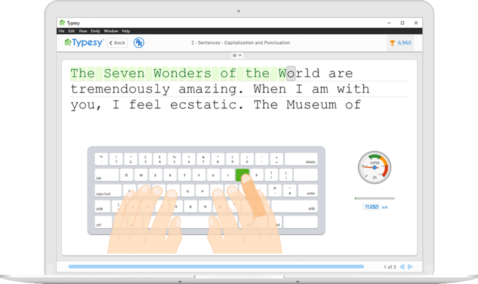 Typesy screenshot