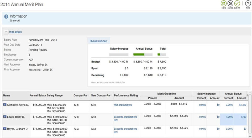 UltiPro screenshot 1